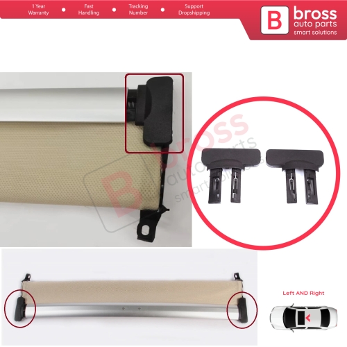 Sunroof Sunshade Curtain Repair Head Bracket for Audi A3 S3 8V VW Passat B8 3G Golf MK7 Polo MK5 UP! Skoda Octavia MK3 Seat Leon MK3 Mii