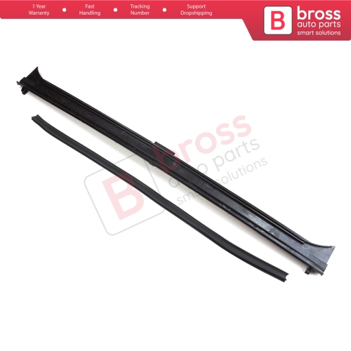 Sunroof Rain Gutter Drip Moulding for BMW 5 Series E39 1996-2003 X5 E53 2000-2006 54128203811