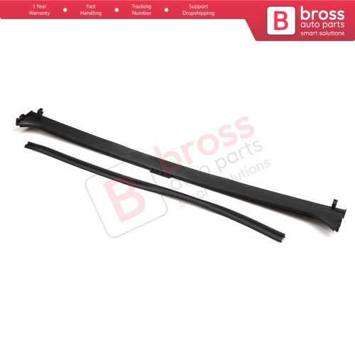 Sunroof Rain Gutter Drip Moulding for BMW 5 Series E39 1996-2003 X5 E53 2000-2006 54128203811