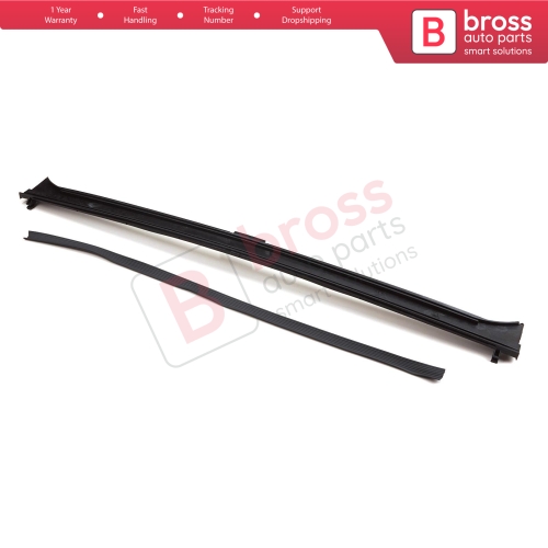 Sunroof Rain Gutter Drip Moulding for BMW 5 Series E39 1996-2003 X5 E53 2000-2006 54128203811
