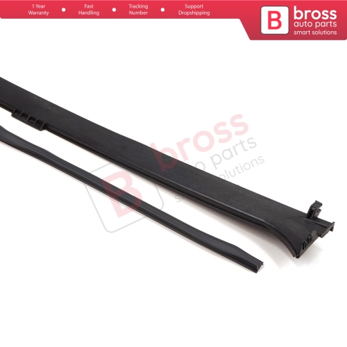 Sunroof Rain Gutter Drip Moulding for BMW 5 Series E39 1996-2003 X5 E53 2000-2006 54128203811