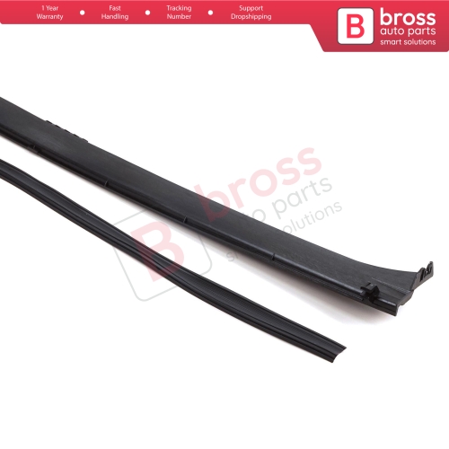 Sunroof Rain Gutter Drip Moulding for BMW 5 Series E39 1996-2003 X5 E53 2000-2006 54128203811