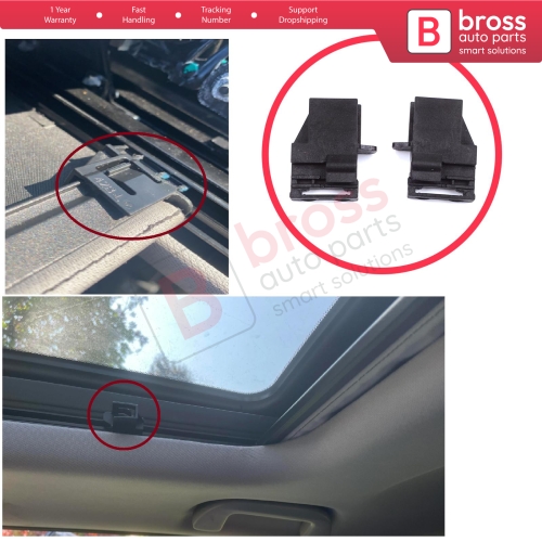 Sunroof Sun Shade Roller Blinds Fixed Buckle Clip For Honda CR-V 2017-2021 Breeze CRV RW 70800-TLY-H11