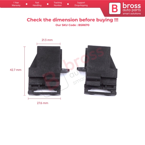 Sunroof Sun Shade Roller Blinds Fixed Buckle Clip For Honda CR-V 2017-2021 Breeze CRV RW 70800-TLY-H11