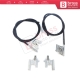 Electric Sunroof Repair Track Drive Pull Bowden Cables Left and Right With Metal Mounting Bracket Hinges for Renault Clio MK2 1998-2012