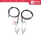 Electric Sunroof Repair Track Drive Pull Bowden Cables Left and Right With Metal Mounting Bracket Hinges for Renault Megane MK1 Scenic MK1