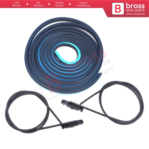 Sliding Sunroof Frame Rubber Seal 490 cm Wind Deflector Sliding Block Cable For Mercedes A B Class W169 W245 A1697800244