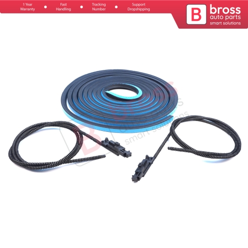 Sliding Sunroof Frame Rubber Seal 490 cm Wind Deflector Sliding Block Cable For Mercedes A B Class W169 W245 A1697800244