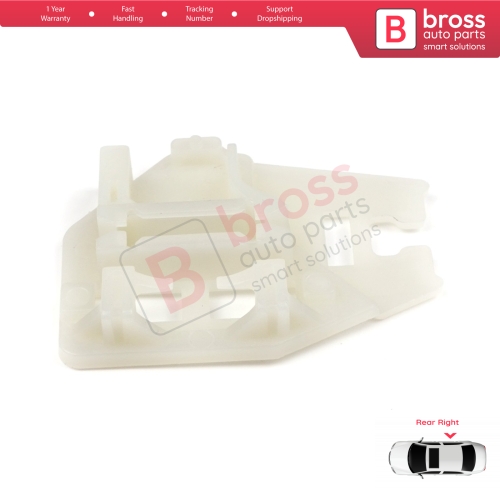 Window Regulator Repair Clips Rear Right Door for BMW 3 E46 1998-2005 X5 E53 2000-2006 51357125060 51358212100