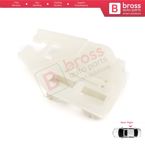 Window Regulator Repair Clips Rear Right Door for BMW 3 E46 1998-2005 X5 E53 2000-2006 51357125060 51358212100