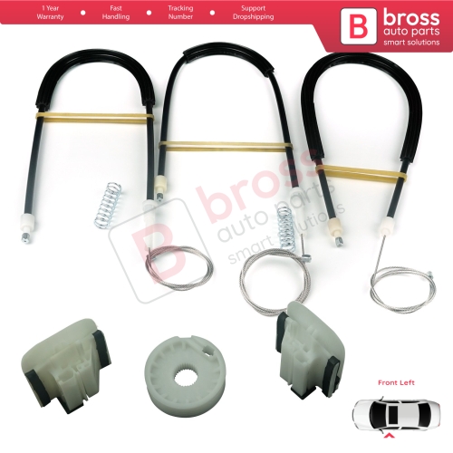 Window Regulator Repair Kit Front Left for Ford Mondeo MK4 BA7 2007-2015 4/5 Door 7571A23201