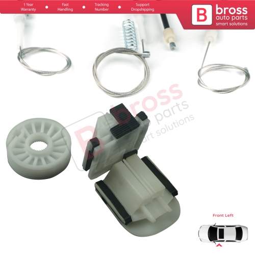 Window Regulator Repair Kit Front Left for Ford Mondeo MK4 BA7 2007-2015 4/5 Door 7571A23201