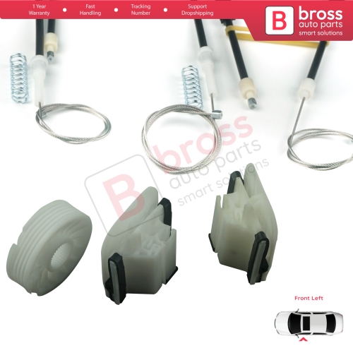 Window Regulator Repair Kit Front Left for Ford Mondeo MK4 BA7 2007-2015 4/5 Door 7571A23201