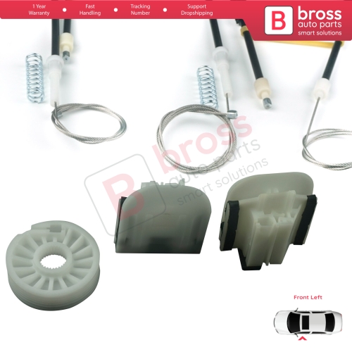 Window Regulator Repair Kit Front Left for Ford Mondeo MK4 BA7 2007-2015 4/5 Door 7571A23201