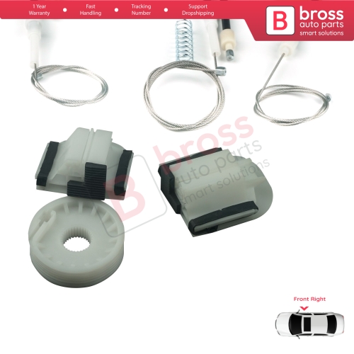 Window Regulator Repair Kit Front Right for Ford Mondeo MK4 BA7 2007-2015 4/5 Door 7S71A23200