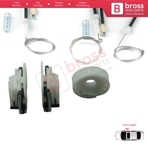 Window Regulator Repair Kit Front Right for Ford Mondeo MK4 BA7 2007-2015 4/5 Door 7S71A23200