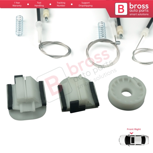 Window Regulator Repair Kit Front Right for Ford Mondeo MK4 BA7 2007-2015 4/5 Door 7S71A23200