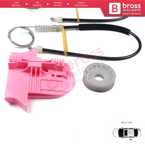 Window Regulator Repair Kit Rear Left for Ford Mondeo MK4 BA7 2007-2015 4/5 Door 7S71A27001