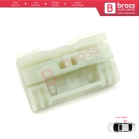Window Regulator Repair Clips Rear Right for Renault Clio MK3 BR CR KR SR 2005-2014 5-Door 8200291153