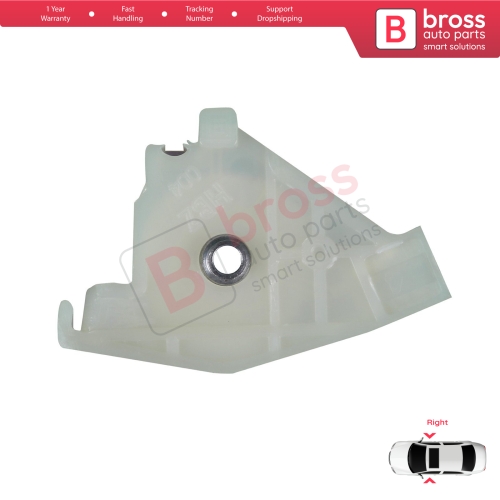 Front Window Regulator Repair Corner Pulley Wheel Clips Pin Set Right for Audi A4 S4 B6 B7 8E B8 8K Seat Exeo 3R 4/5 Door