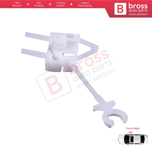 Window Regulator Repair Clips Front Right Door for Fiat Doblo MK1 MPV Van 119 223 2001-2010 51718403