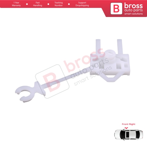 Window Regulator Repair Clips Front Right Door for Fiat Doblo MK1 MPV Van 119 223 2001-2010 51718403