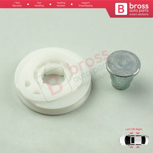 Window Regulator Repair Corner Cable Roller Pulley for VW Golf MK4 5 6 1997-2014 Bora Jetta A4 A5 Vento R32 GTI Rabbit