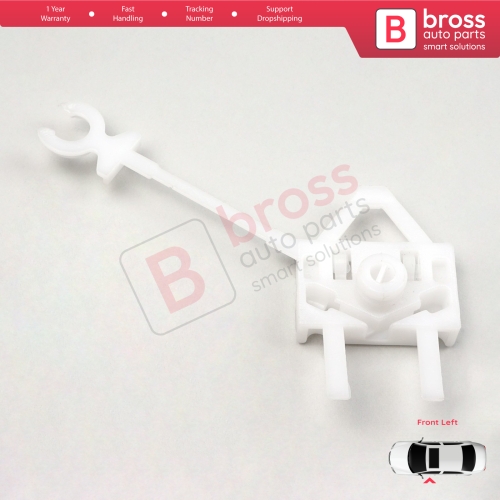 Window Regulator Repair Clips Front Left Door for Fiat Doblo MK1 MPV Van 119 223 2001-2010 51718404   