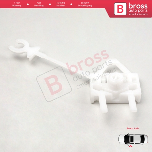 Window Regulator Repair Clips Front Left Door for Fiat Doblo MK1 MPV Van 119 223 2001-2010 51718404   