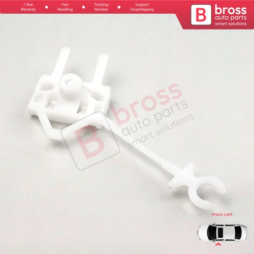 Window Regulator Repair Clips Front Left Door for Fiat Doblo MK1 MPV Van 119 223 2001-2010 51718404   