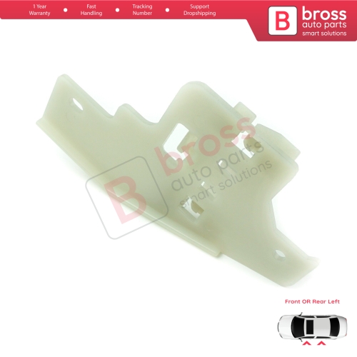 Power Window Regulator Repair Clips Left Door for Peugeot 407 6E 6D 2004-2011 4/5 Door 9644893580