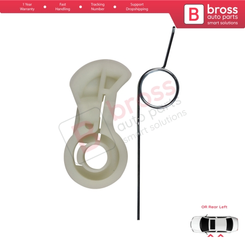 Left Window Regulator Repair Corner Cable Guide Clips for Renault Modus Scenic MK2 3 Peugeot 206 307 Citroen C3 MK1 Xsara Opel Meriva A