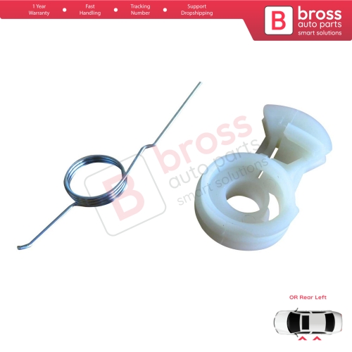 Left Window Regulator Repair Corner Cable Guide Clips for Renault Modus Scenic MK2 3 Peugeot 206 307 Citroen C3 MK1 Xsara Opel Meriva A