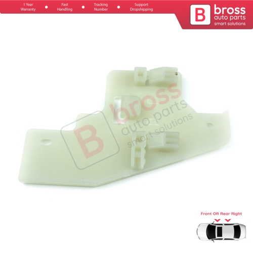 Power Window Regulator Repair Clips Right Door for Peugeot 407 6E 6D 2004-2011 4/5 Door 9644893480