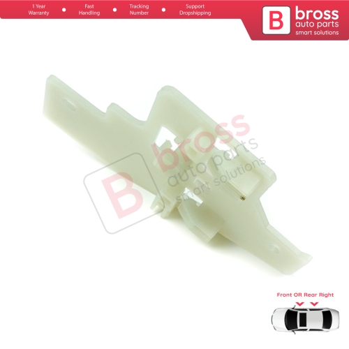 Power Window Regulator Repair Clips Right Door for Peugeot 407 6E 6D 2004-2011 4/5 Door 9644893480