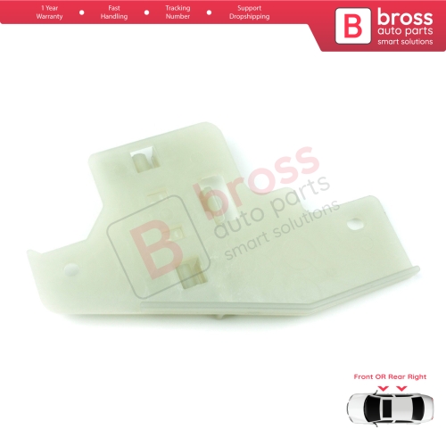 Power Window Regulator Repair Clips Right Door for Peugeot 407 6E 6D 2004-2011 4/5 Door 9644893480
