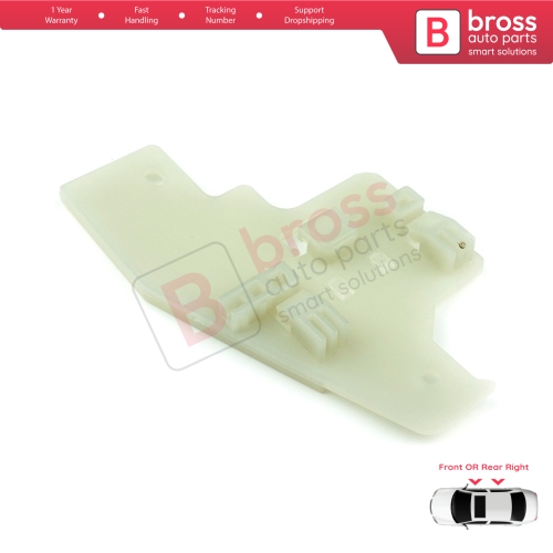 Power Window Regulator Repair Clips Right Door for Peugeot 407 6E 6D 2004-2011 4/5 Door 9644893480