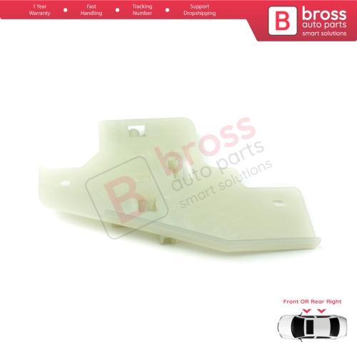 Power Window Regulator Repair Clips Right Door for Peugeot 407 6E 6D 2004-2011 4/5 Door 9644893480