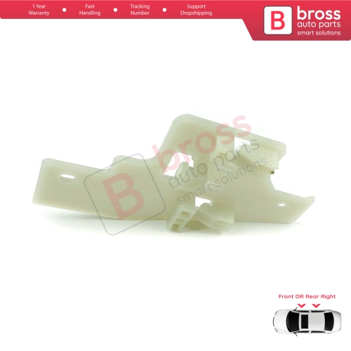 Power Window Regulator Repair Clips Right Door for Peugeot 407 6E 6D 2004-2011 4/5 Door 9644893480