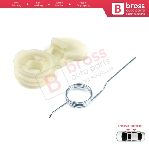 Right Window Regulator Repair Corner Cable Guide Clips for Renault Modus Scenic MK2 3 Peugeot 206 307 Citroen C3 MK1 Xsara Opel Meriva A