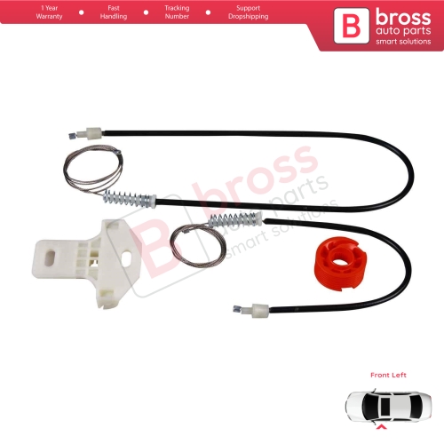 Window Regulator Repair Kit Left Door for DAF Truck CF65 CF75 CF85 XF95 XF105 2001-2013 1779727