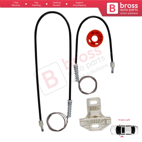 Window Regulator Repair Kit Left Door for DAF Truck CF65 CF75 CF85 XF95 XF105 2001-2013 1779727