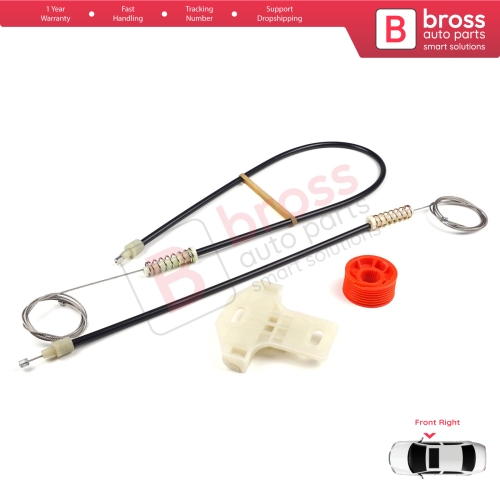 Window Regulator Repair Kit Right Door for DAF Truck CF65 CF75 CF85 XF95 XF105 2001-2013 1779728