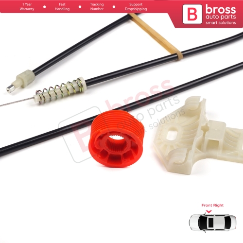 Window Regulator Repair Kit Right Door for DAF Truck CF65 CF75 CF85 XF95 XF105 2001-2013 1779728