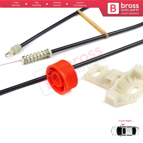 Window Regulator Repair Kit Right Door for DAF Truck CF65 CF75 CF85 XF95 XF105 2001-2013 1779728