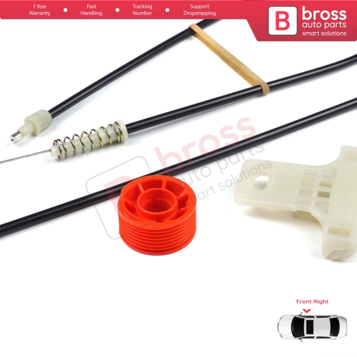 Window Regulator Repair Kit Right Door for DAF Truck CF65 CF75 CF85 XF95 XF105 2001-2013 1779728