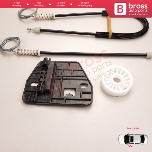 Window Regulator Repair Kit Left Door for Renault Master MK2 Mascott Opel Movano A Iveco Daily 3 4 Nissan Interstar X70 7700352494