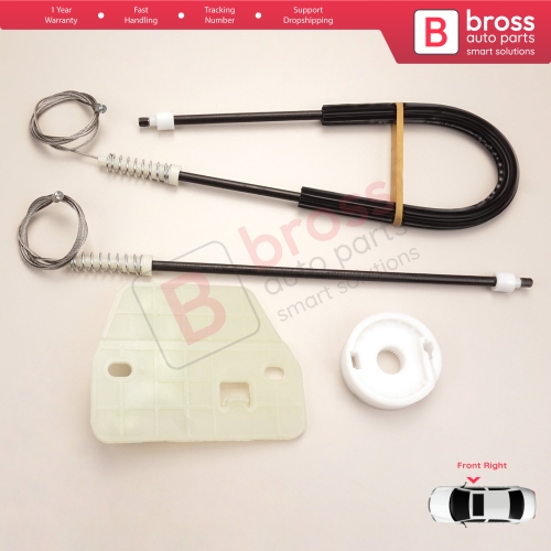  Window Regulator Repair Kit Right Door for Renault Master MK2 Mascott Opel Movano A Iveco Daily 3 4 Nissan Interstar X70 7700352495