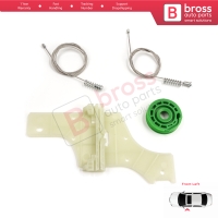 Window Regulator Repair Kit Front Left for Peugeot 508 MK1 W23  8D 8E 2010-2018 4/5 Door 9221GY