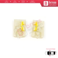 Window Regulator Repair Clips 1+2 Front Left or Right for Ford Focus MK3 Opel Astra J VW Golf MK7 5G 4/5 Door